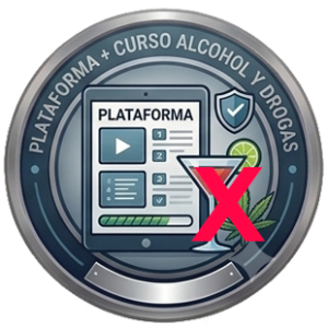 Plataforma + Curso Alcohol y Drogas